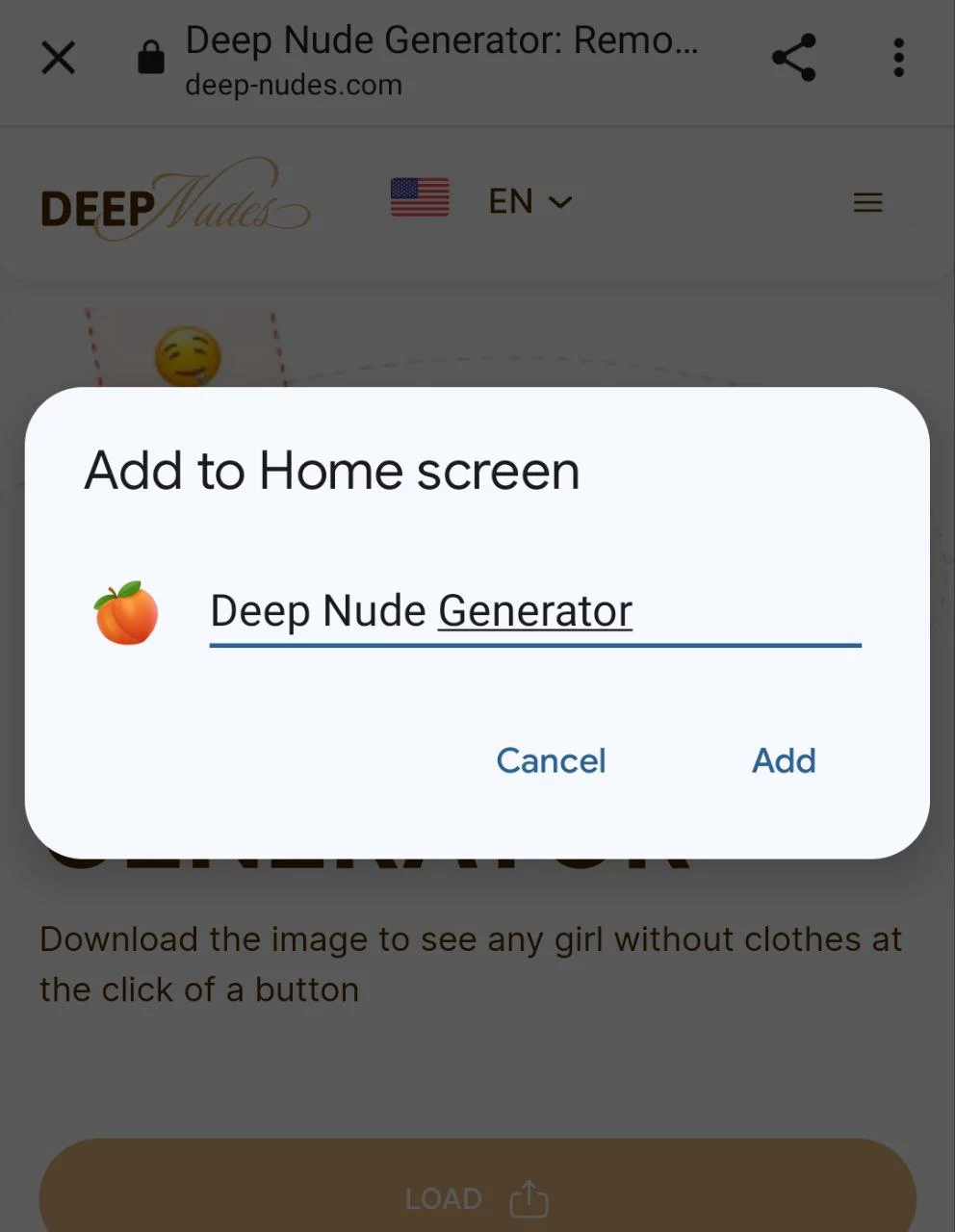 aplicação nudify para android